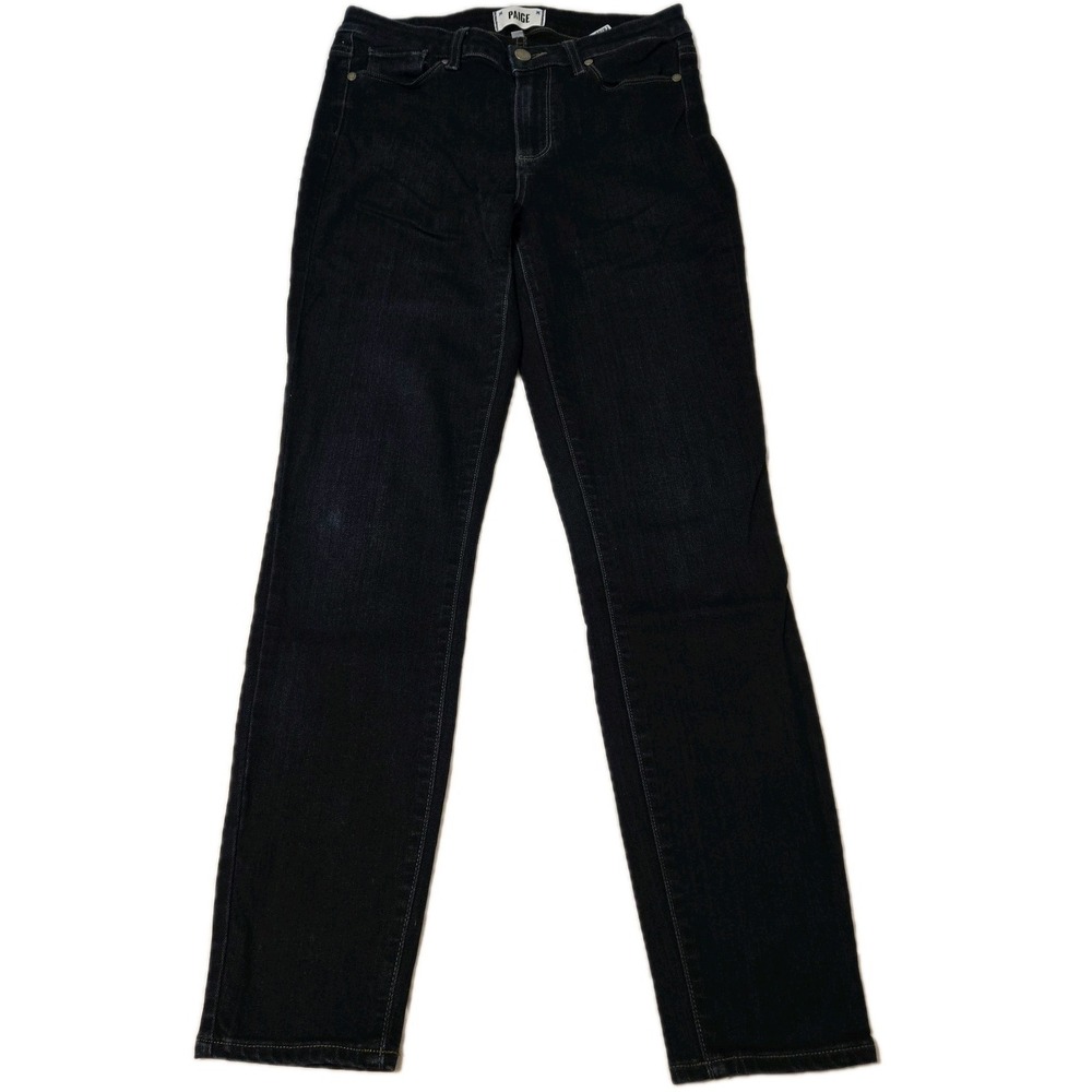 Paige Hoxton Ankle High Rise Slim Fit Denim Jeans Stretchy Size 28